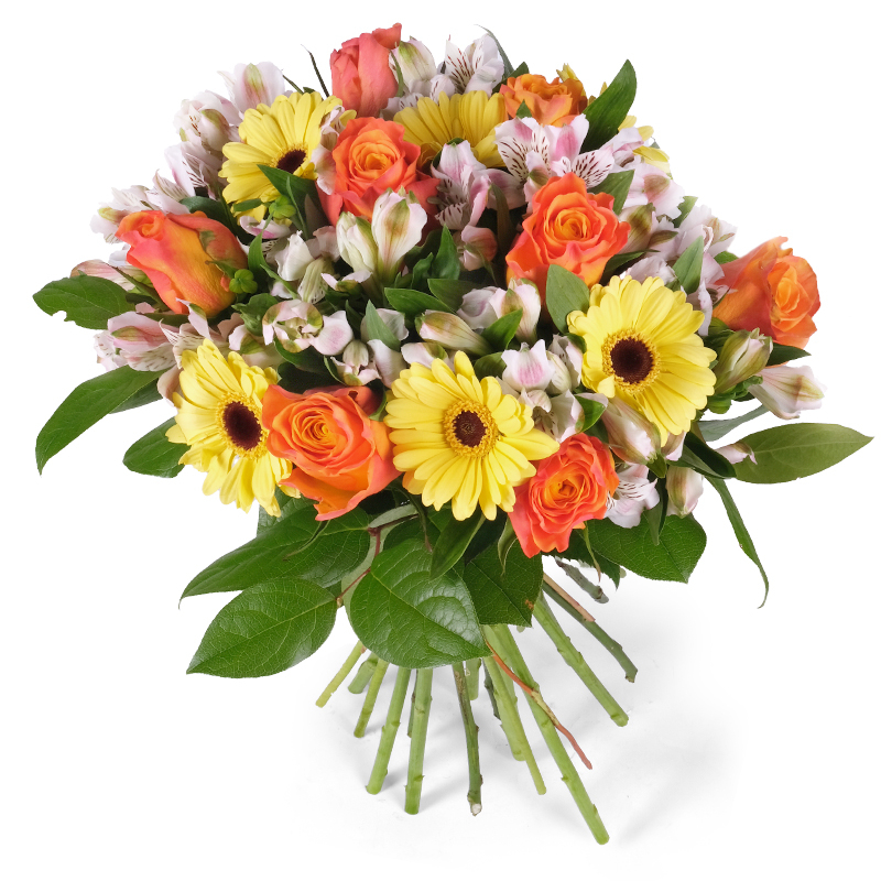 Poczta i kwiatowa Warszawa Bukiet kontrastów