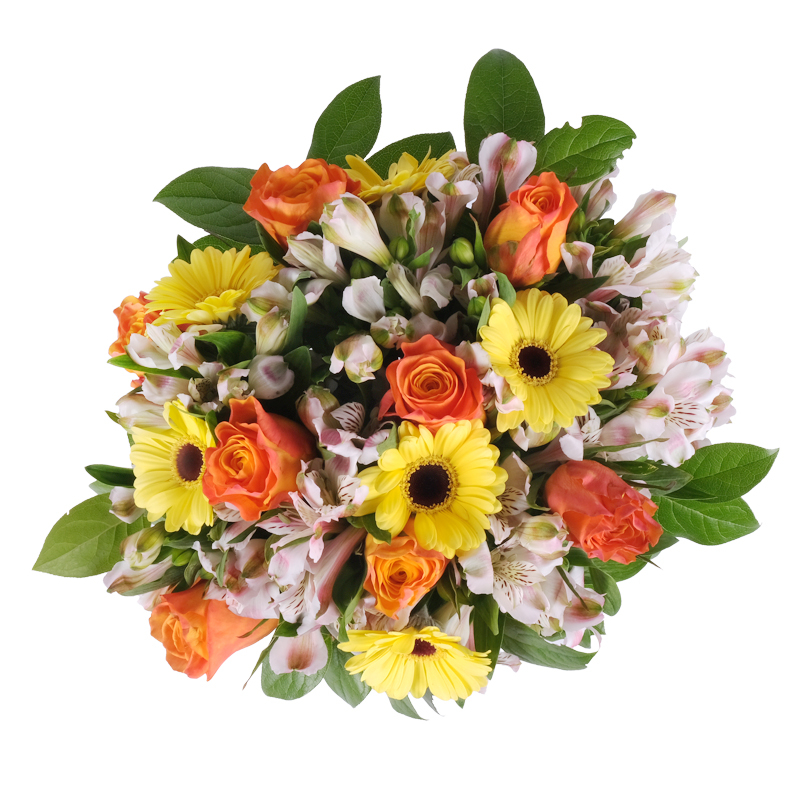 Poczta i kwiatowa Warszawa Bukiet kontrastów