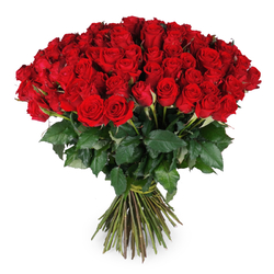 Poczta i kwiatowa Warszawa Bukiet 100 róż